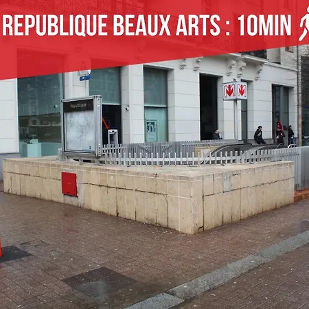 Les Beaux Arts - Face Au Palais, Coeur De Apartamento Lille